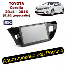 Магнитола для Toyota Corolla 2014-2016 (Ritma RDE-1008-U2K)