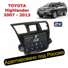 Магнитола для Toyota Highlander 2007-2013 (Ritma RDE-1038-U2K)